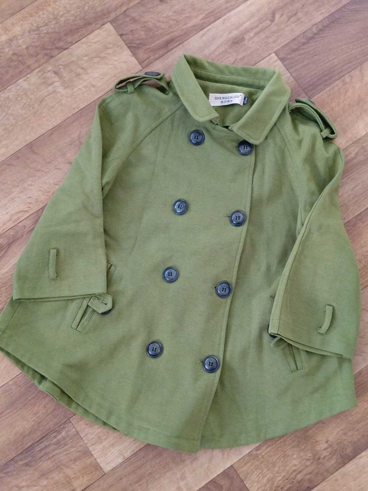 Cute Green Kids' Coat