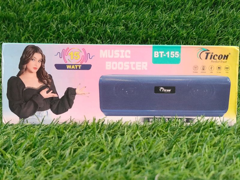 Ticon Music Booster BT-155 15W Wireless Bluetooth