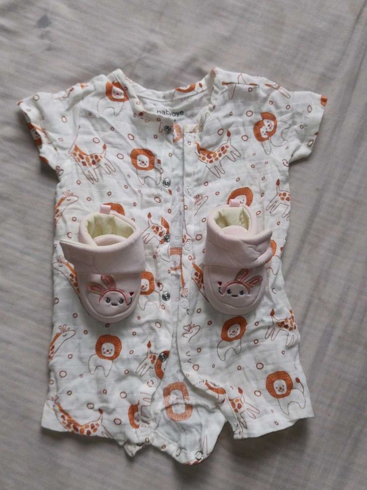 Baby Romper and Shoes