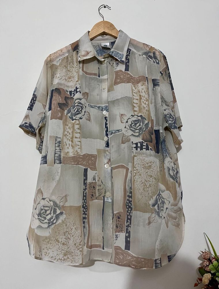 Vintage Patterned Shirt