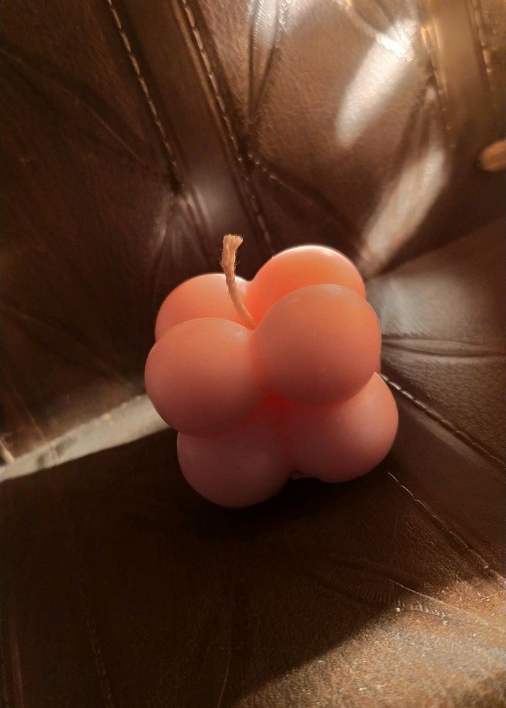 Bubble Candle - Pink