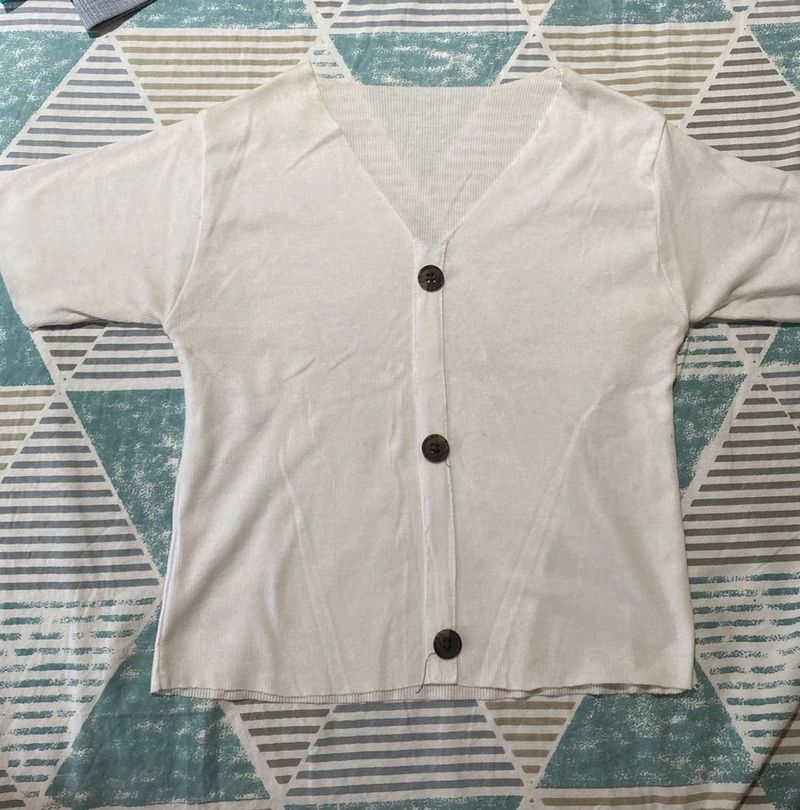 Cute Button-Down Top