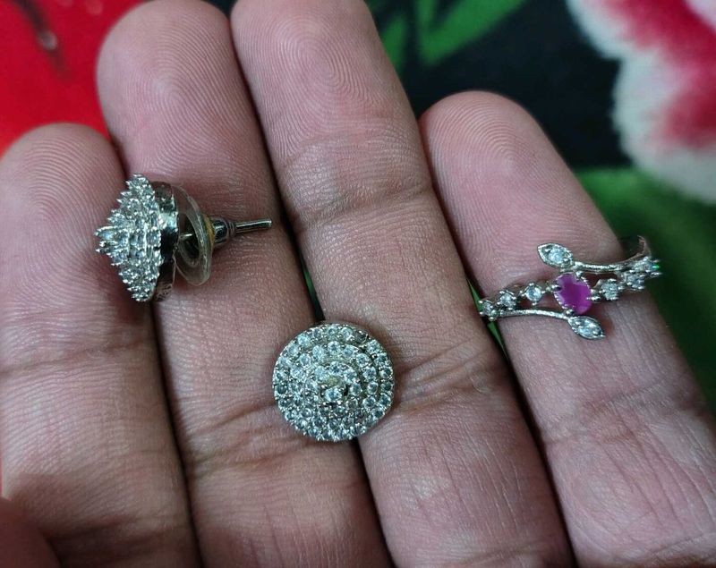 Earrings with Ring