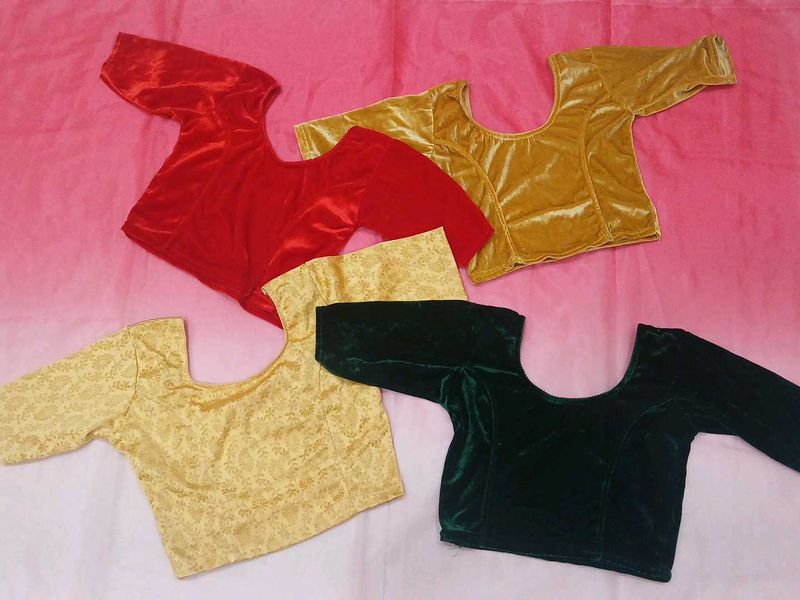 Streachable all size blouses : 4 Options