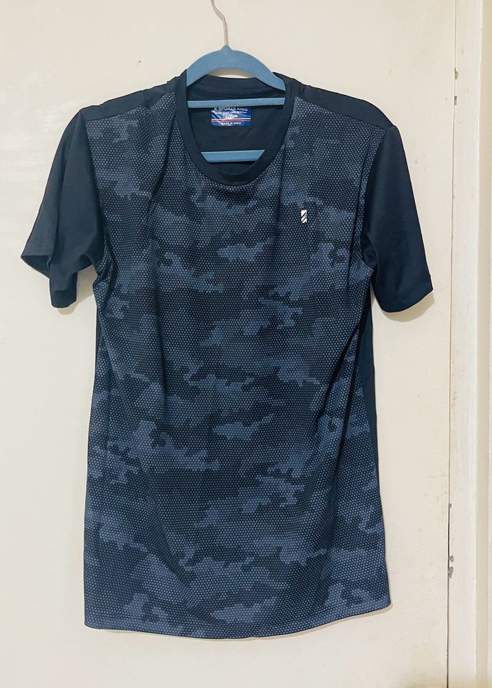 Black Gym/Regular Wear Tshirt