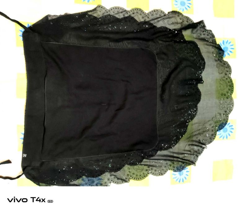 Elegant Black Dupatta