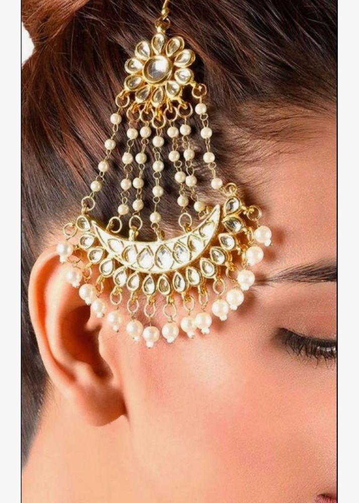 Kundan jhoomar / Maang tikka