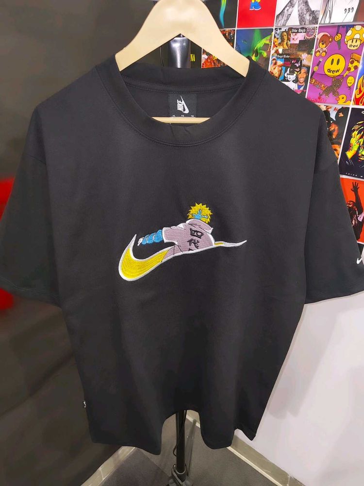 NIKE X NARUTO EMBROIDERY OVERSIZE TEE 😎🔥👀