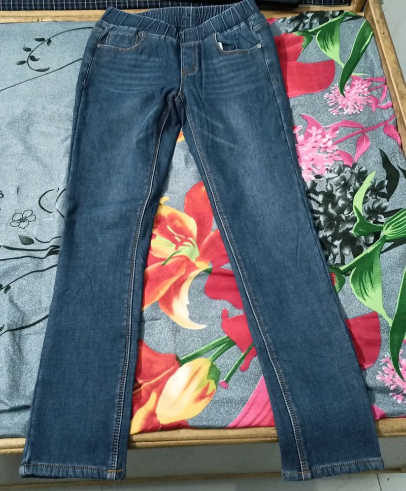Woolen Jeans For Winters Waist 32 Length 39 Like N
