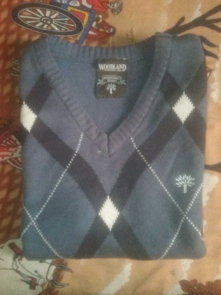 Woodland Argyle Sweater Vest