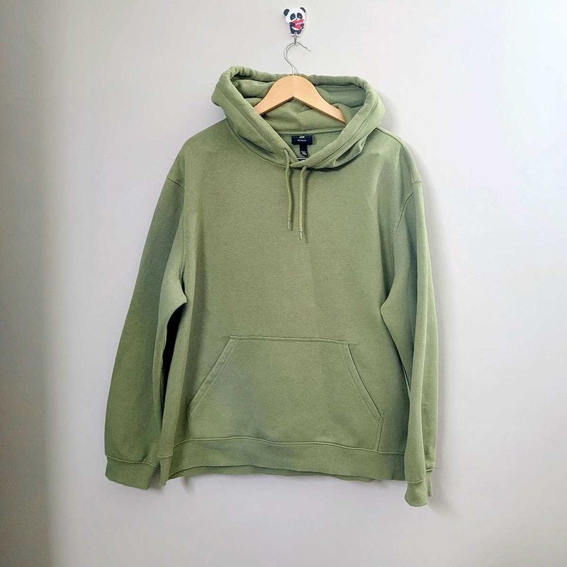 H&amp;M Relaxed Fit Light Green Hoodie