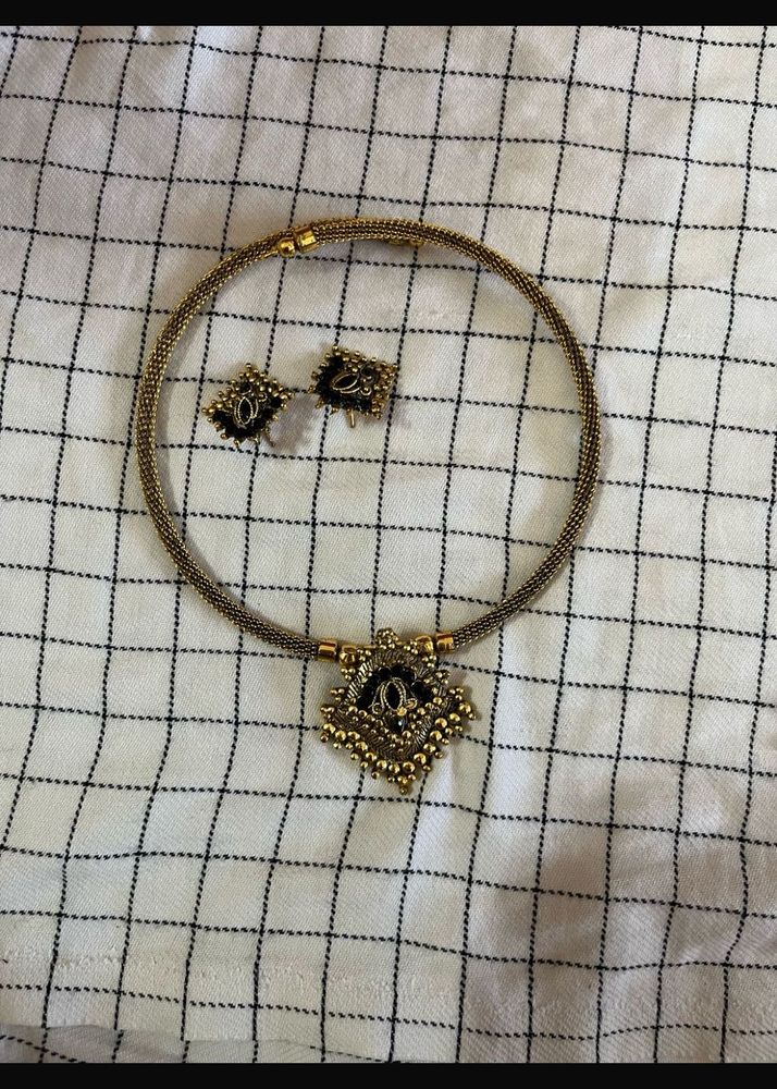 Necklace With Earring