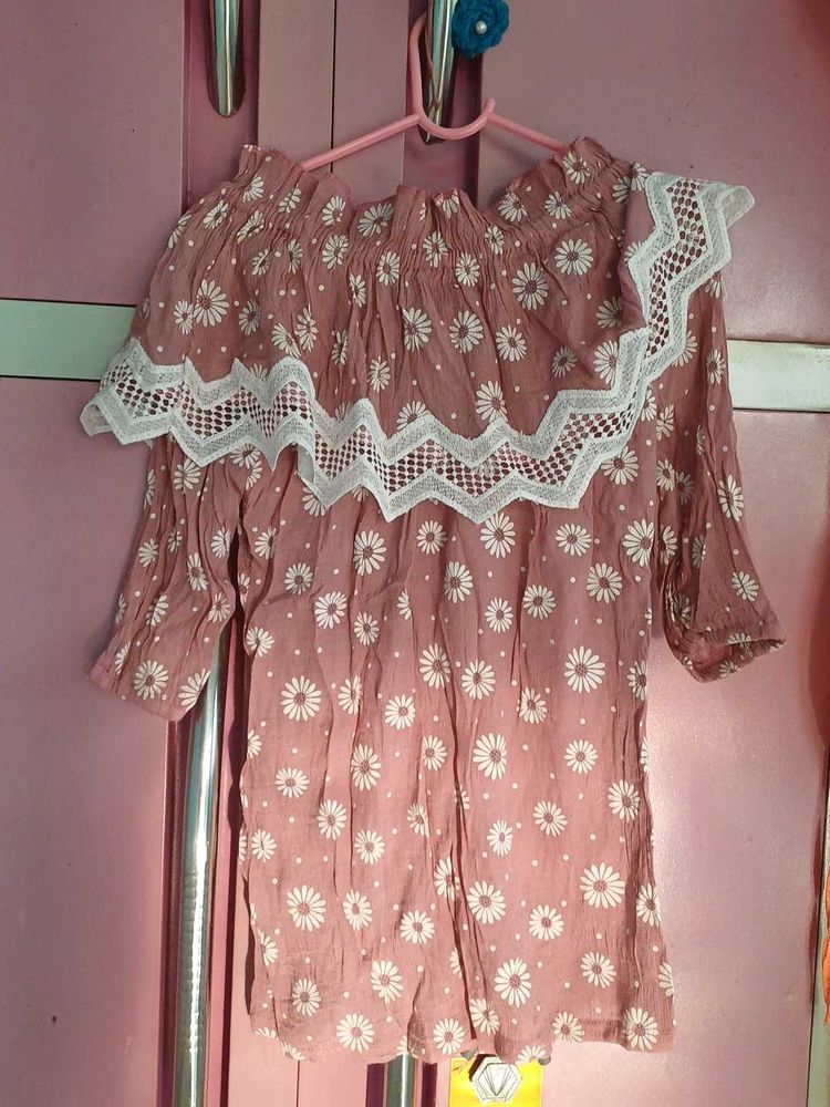 Floral Off-Shoulder Top