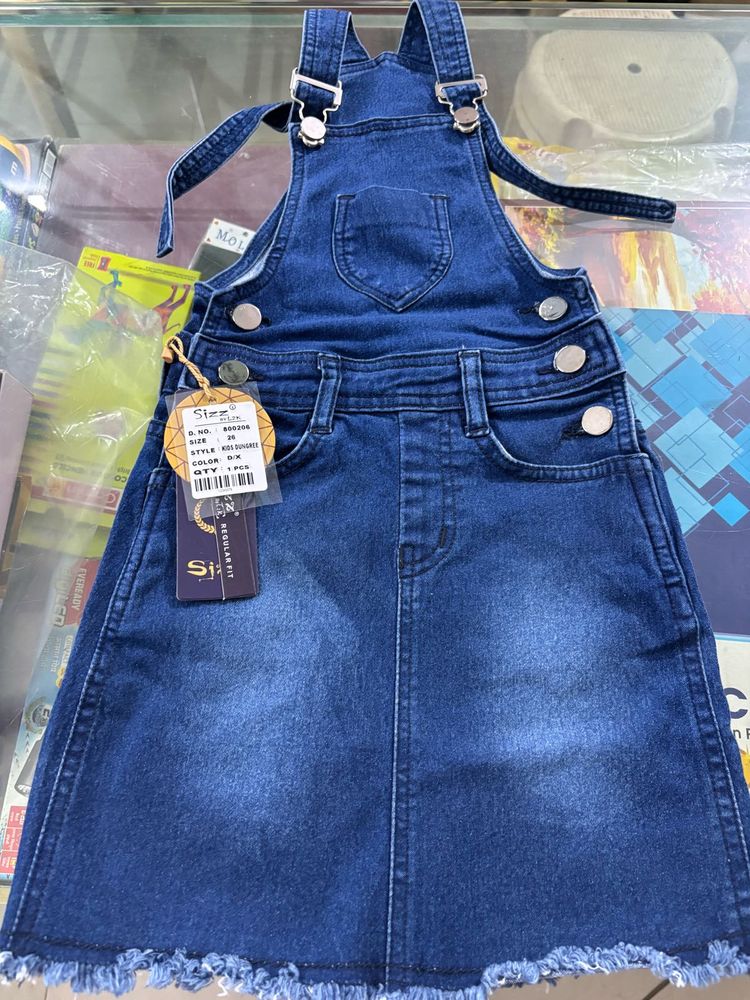 Denim Jumper Dress