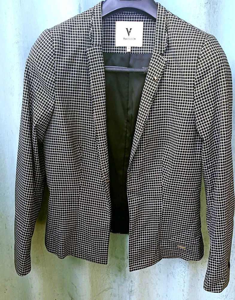 Checkered Blazer