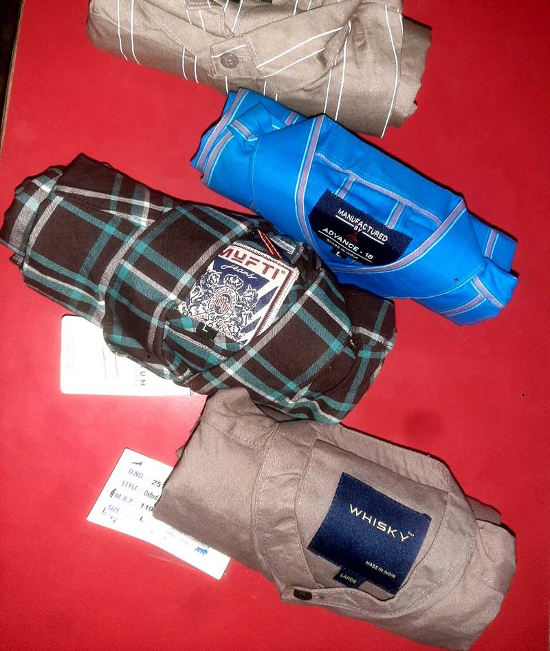 Combo Pack Of 7 Shirt 100% Original Cotton