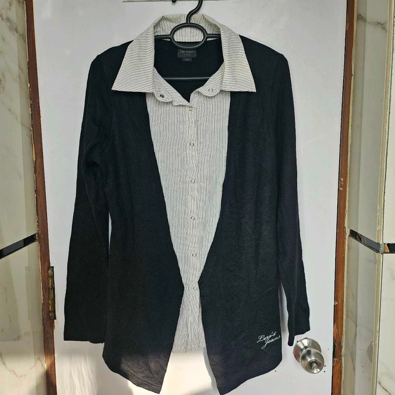 LEVI'S Shirt with Attached Shrug