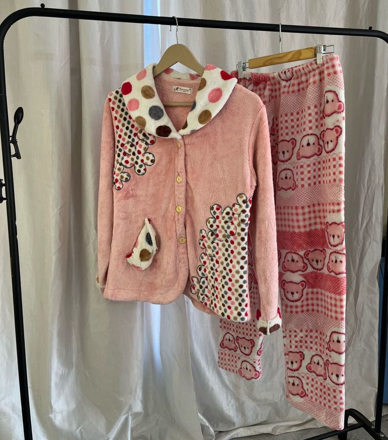 Cute Bear Pajama Set