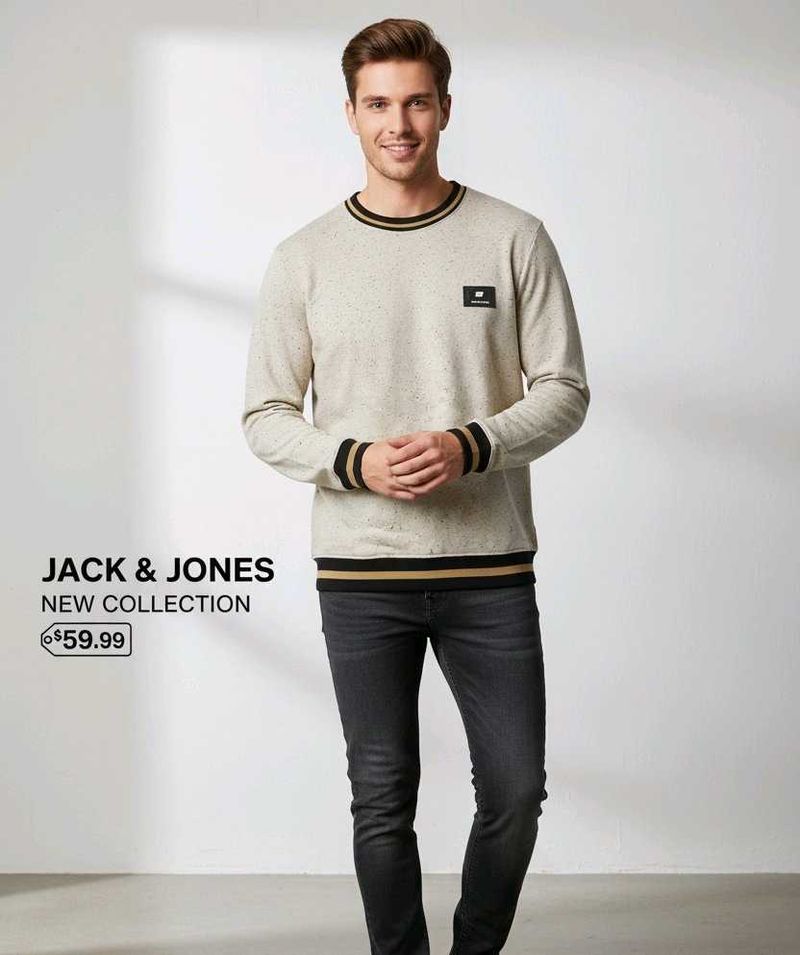 Stylish Jack &amp; Jones Sweater Sweatshirt
