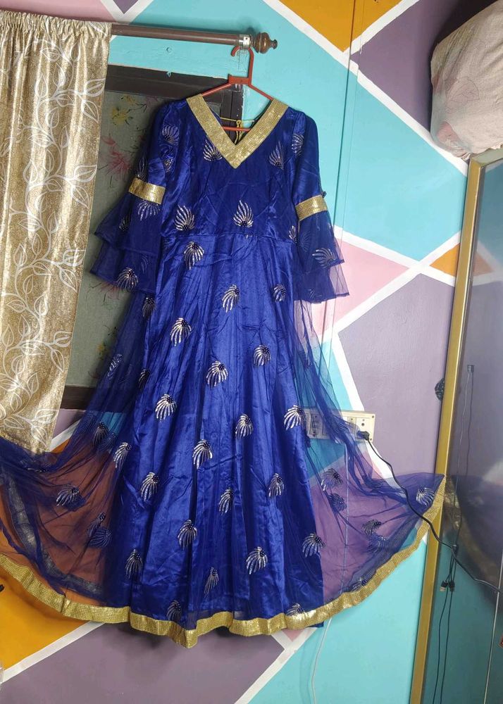 Royal Blue Frock