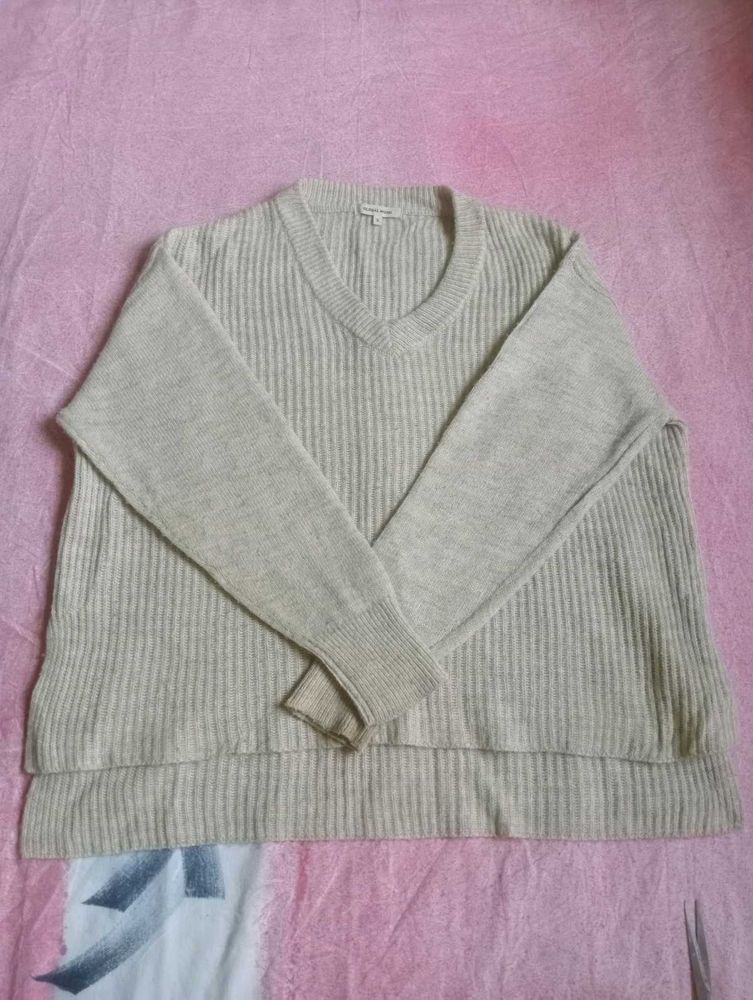Beige Knit Sweater