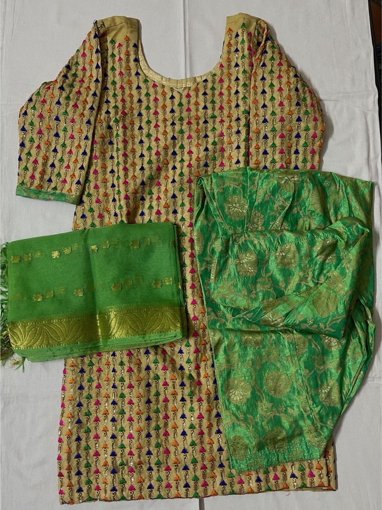 Multicolor Salwar Suit