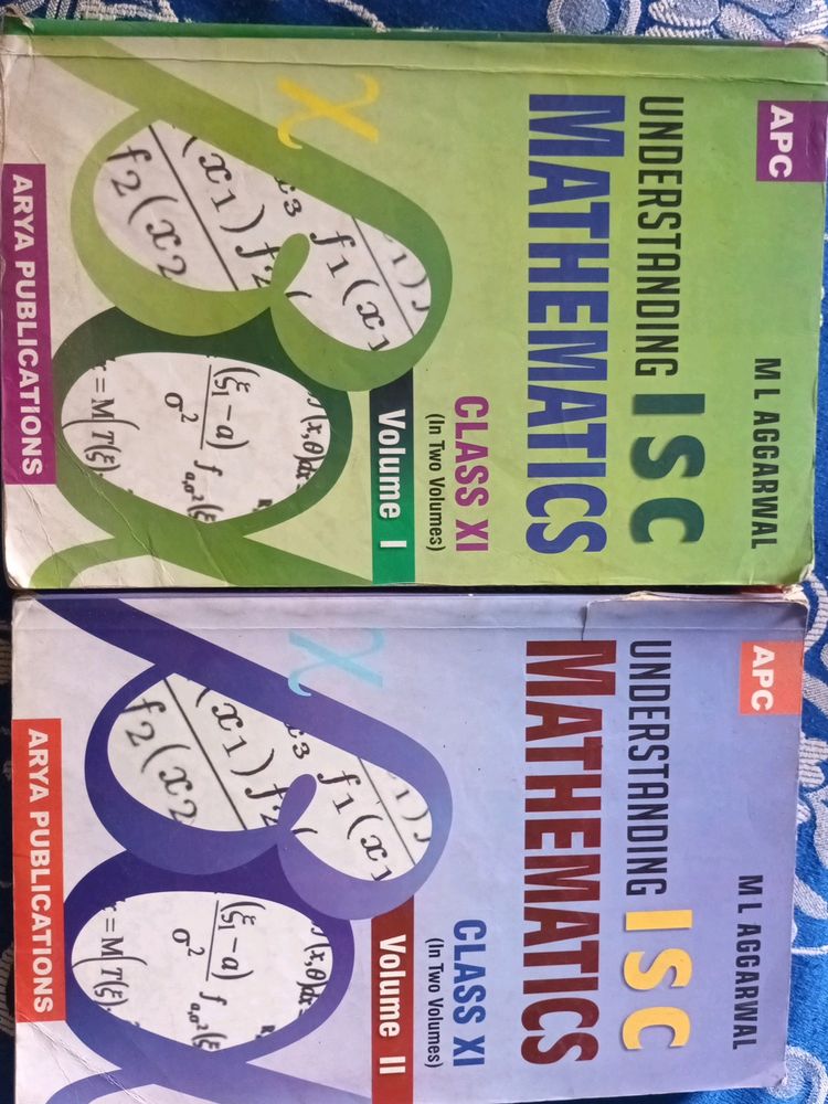 ML Aggarwal Maths Class 11 (2 volumes)