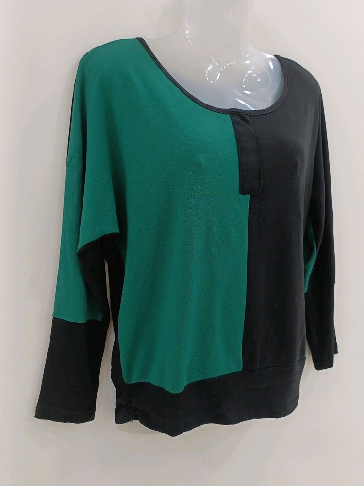 Green Black Top