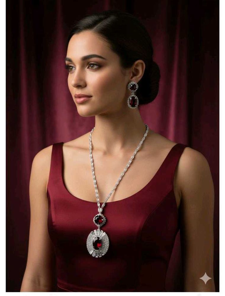 Elegant Necklace &amp; Earring Set new wdt tag