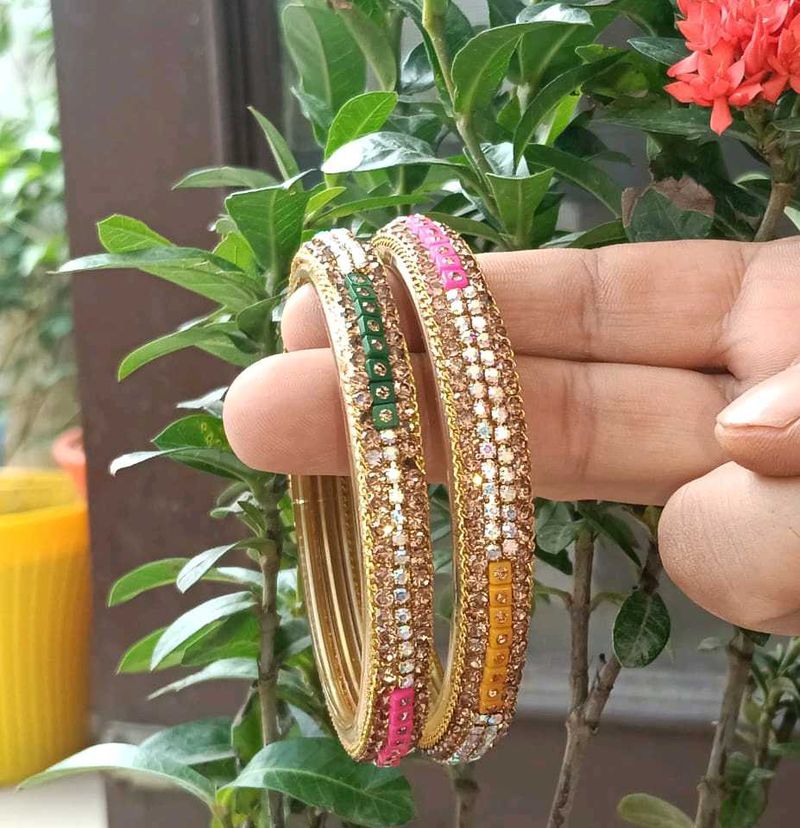 Stylish Stone Bangles