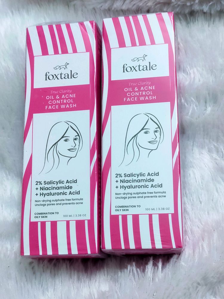 Pack Of 2 Foxtale Face Wash