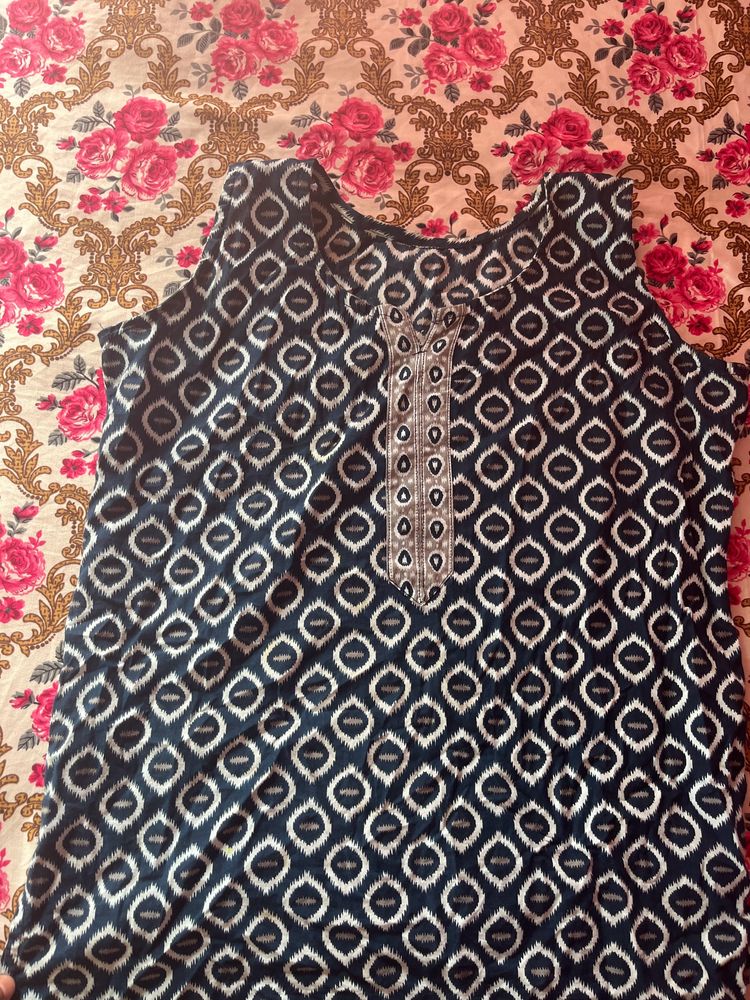 Tunic Kurta  And Jegging