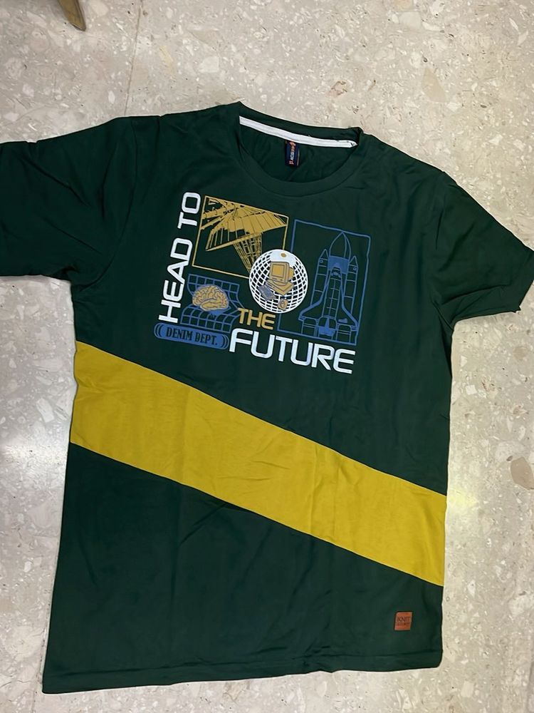 Green Graphic T-Shirt