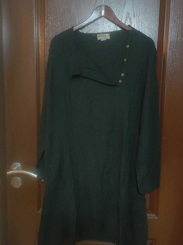 febindia stylish black kurta