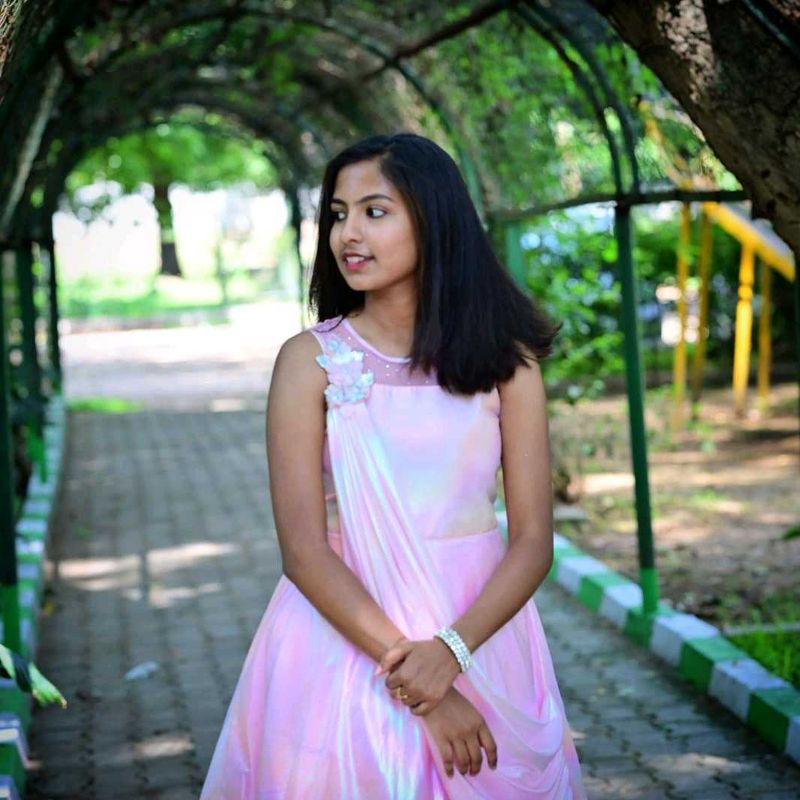 Elegant Pink Party Dress