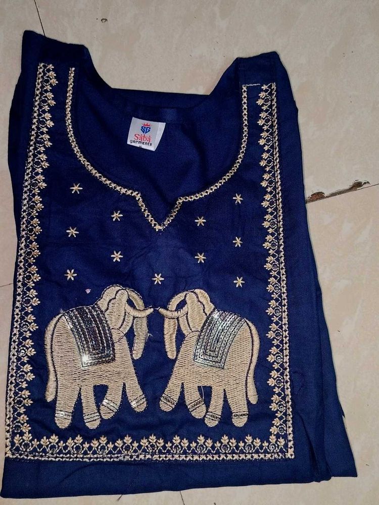 Kurti 3/4 Hands Length 40 Inches