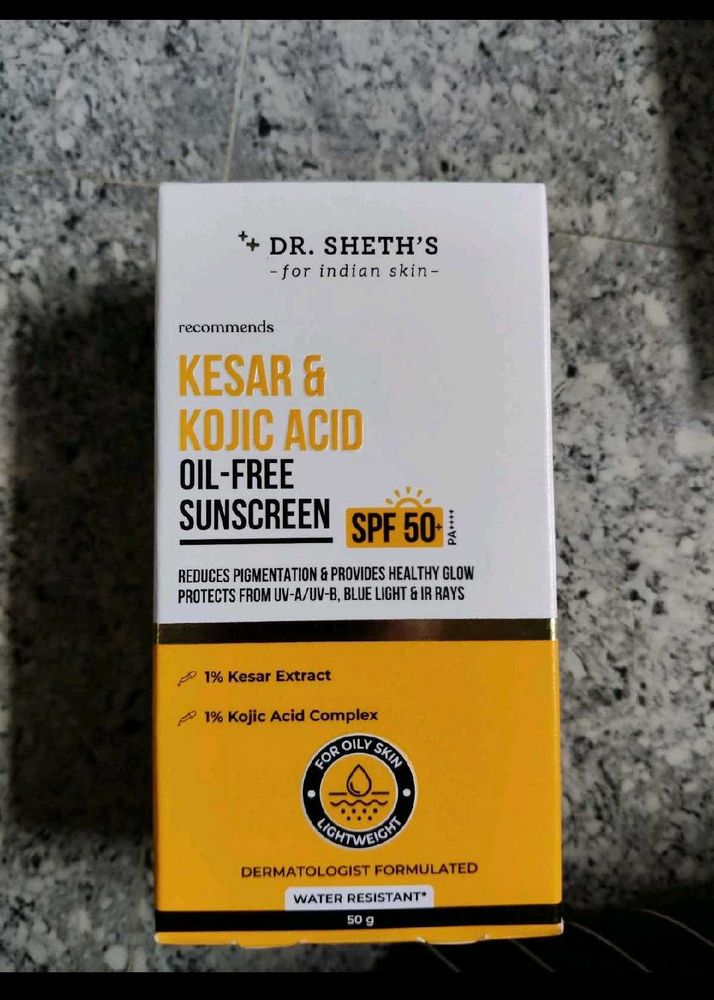 Dr. Sheth&#39;s Kesar Sunscreen