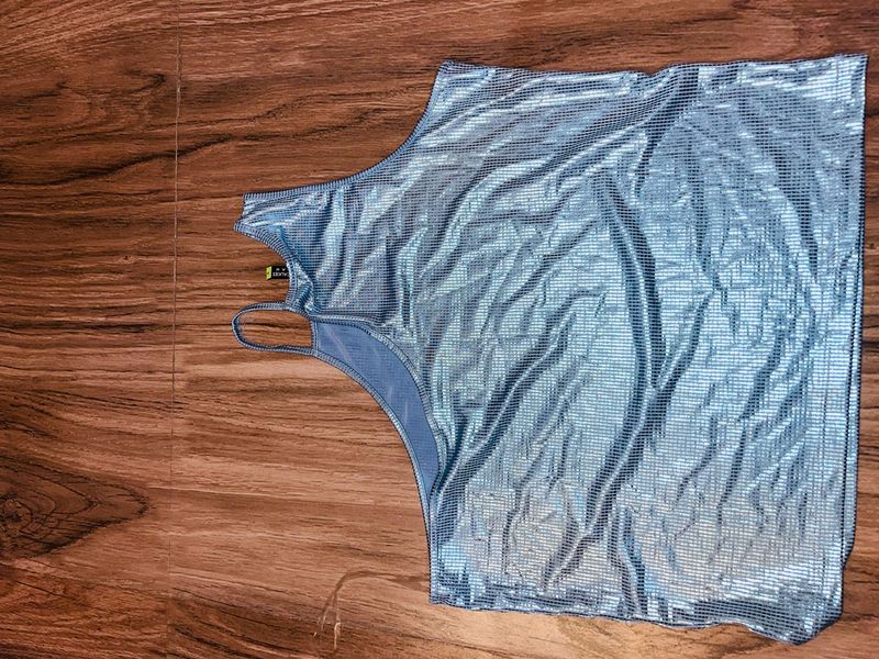 Part One Shoulder Crop Top