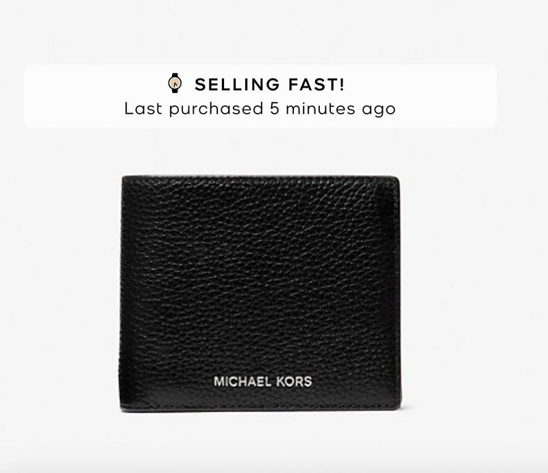 Authentic Michael Kors Black Wallet