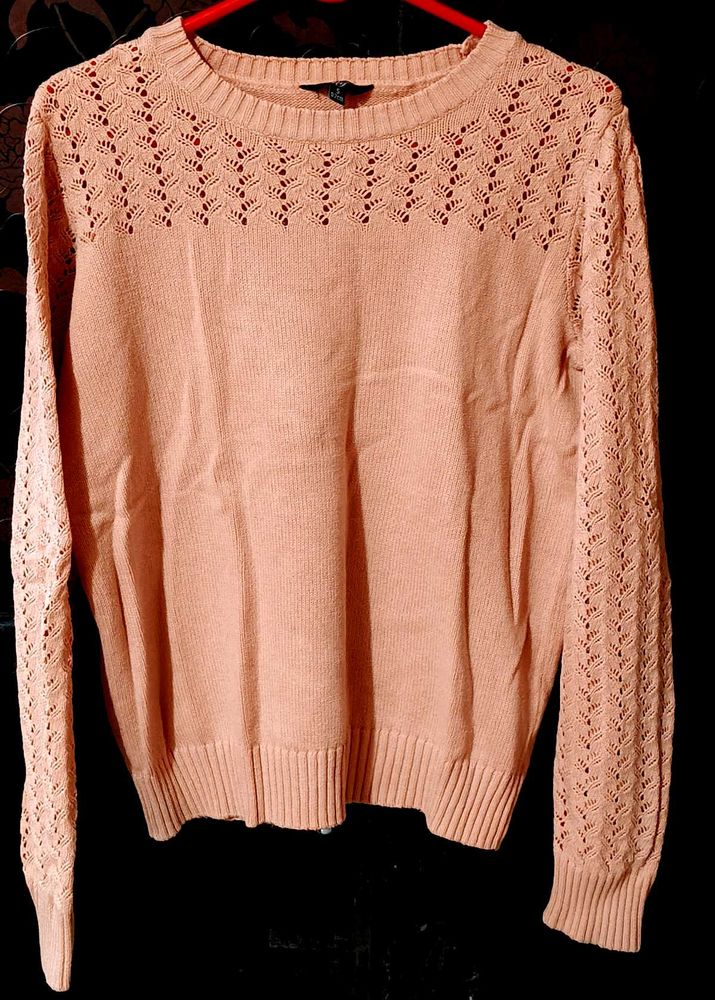 Cute Pink Knit Sweater | FREE DELIVERY