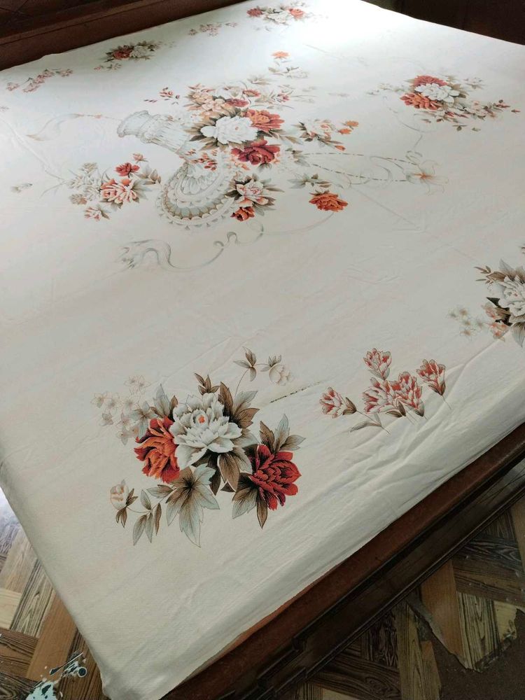 Floral Print  Single Bedsheet 10/10