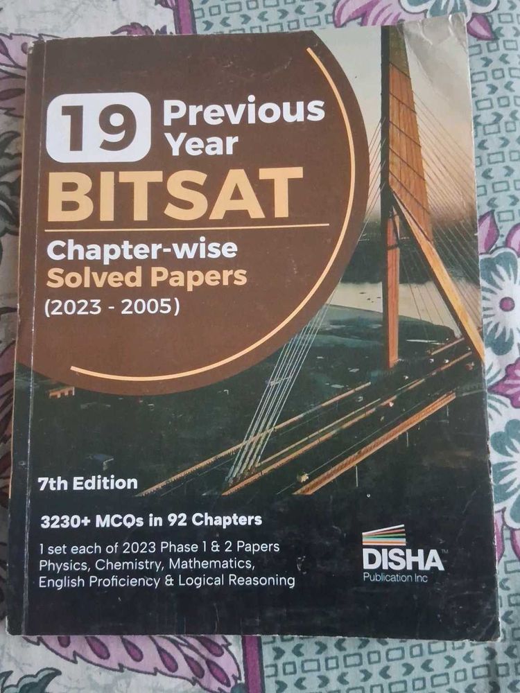 BITSAT Chapter-wise Solved Papers