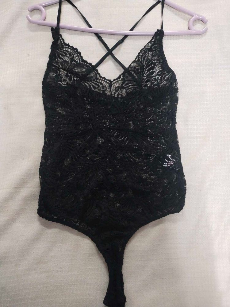 Stylish Black Bodysuit
