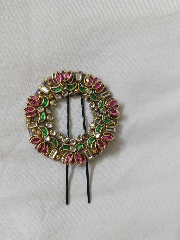 Floral Hair Pin Accessory