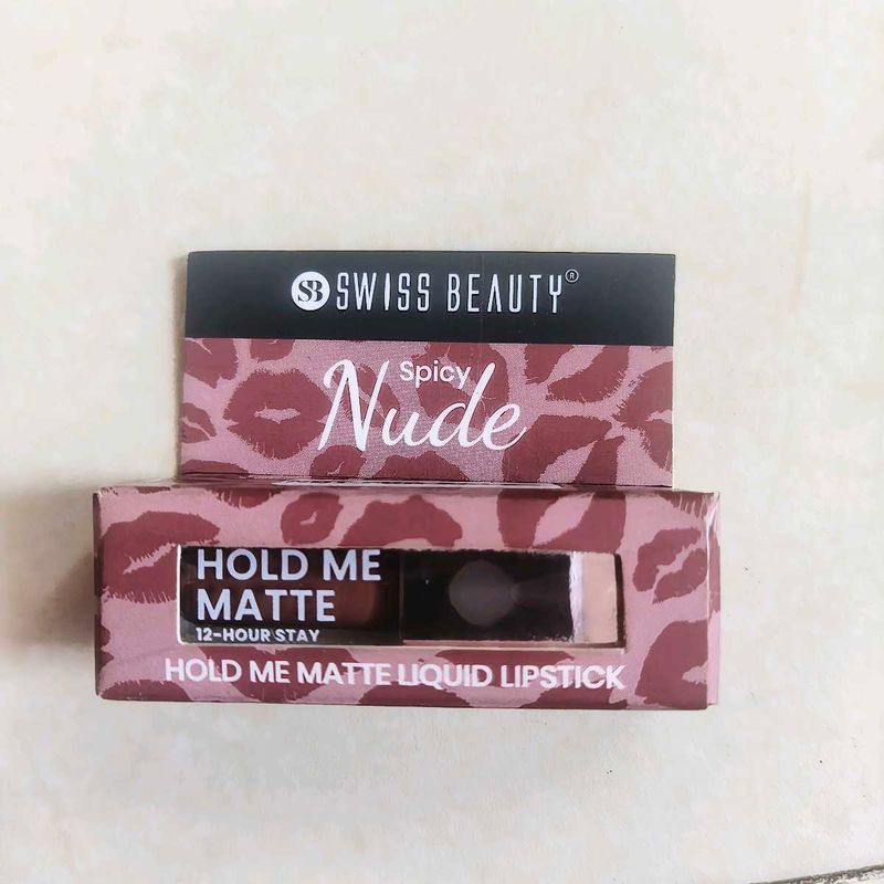 Swiss Beauty Hold Me Matte Liquid Lipstick