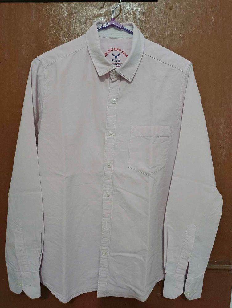 Flick Oxford Shirt - Pink