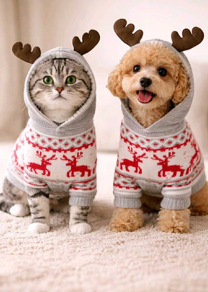 Cat &amp; Small Dog Winter Sweater
