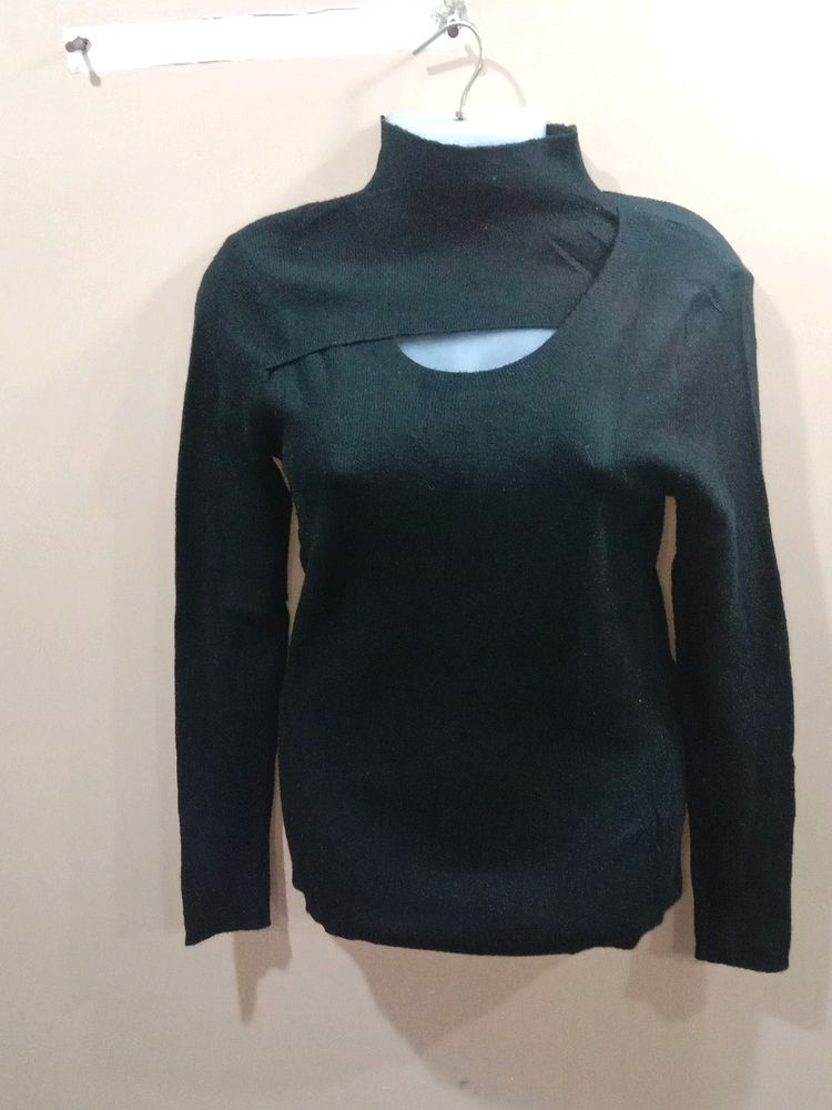 Woolen Top Neck Design