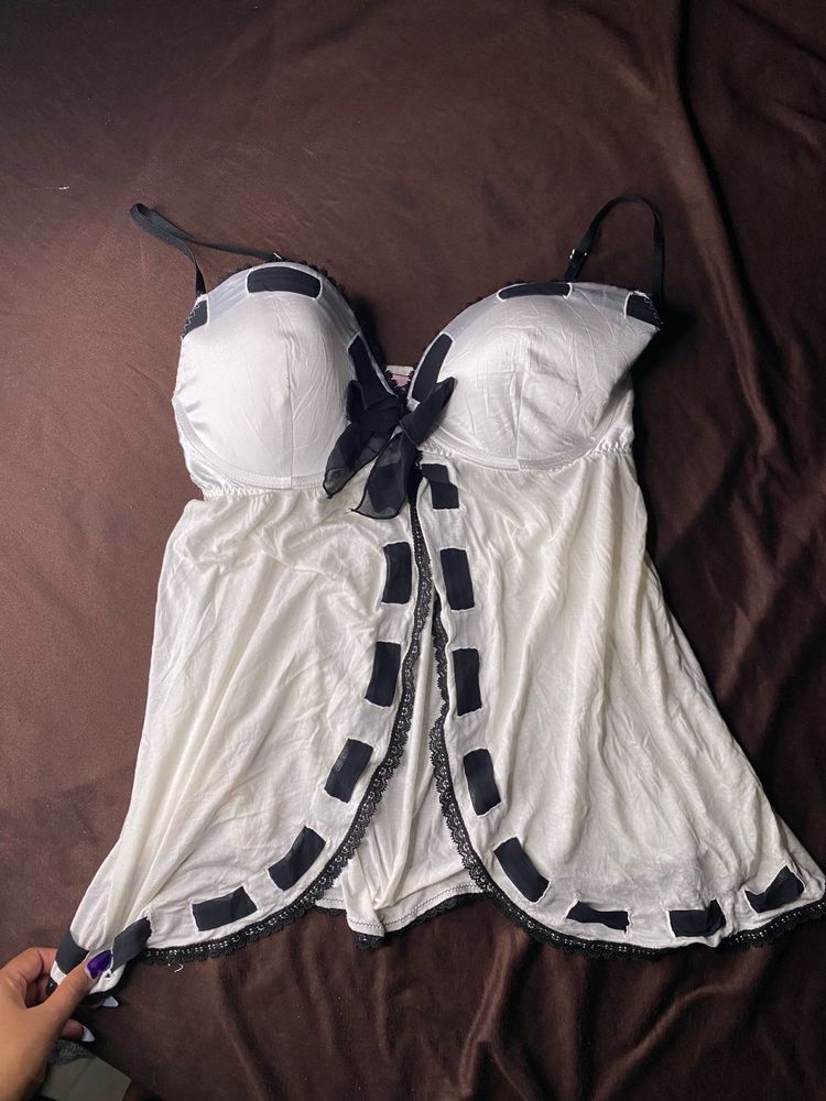 Sexy Babydoll Bustier Lingerie