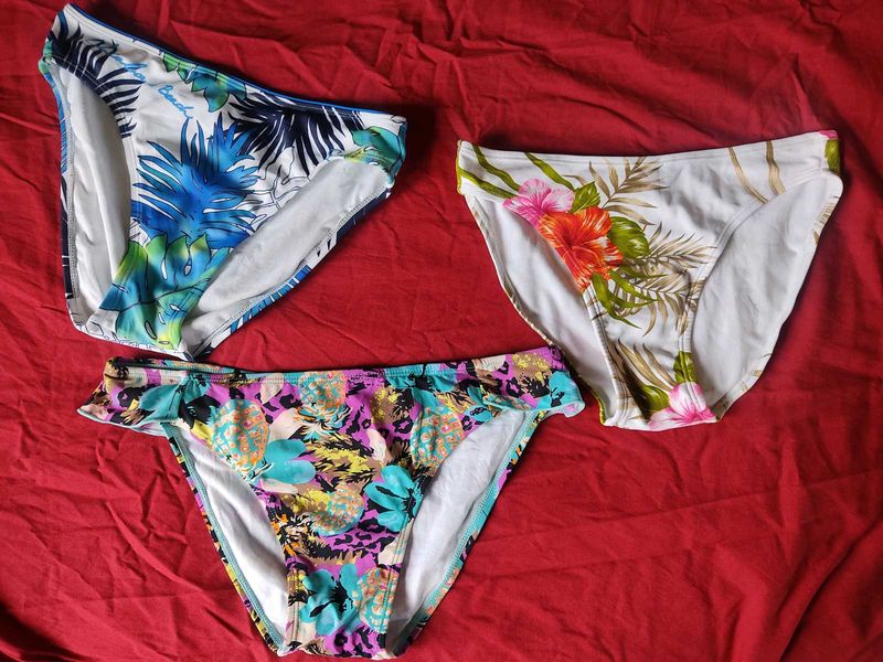 Tropical Bikini Bottoms (Size M) Combo